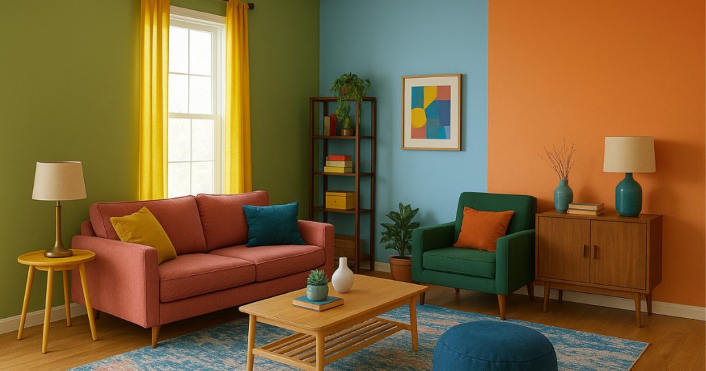 居心地のいい家にするコツ｜やめるべきこと①全体の色使いに統一感がない