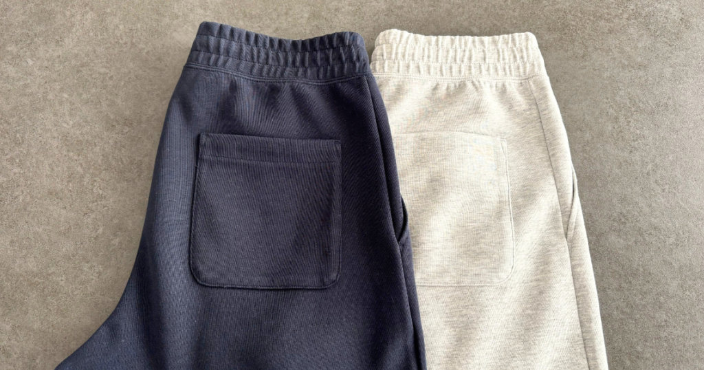 UNIQLO：Cのスウェットワイドパンツ｜ポケット