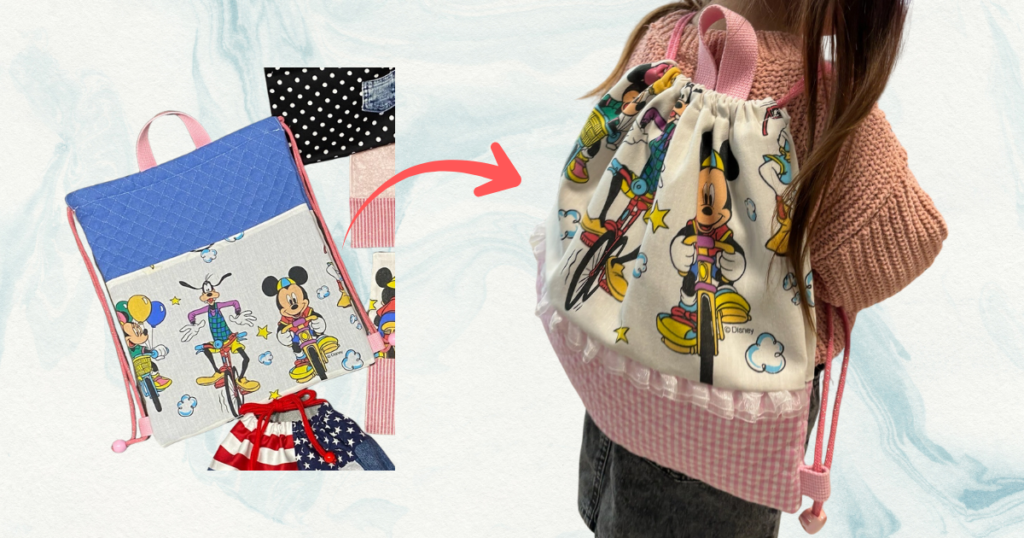 手作り入園・入学グッズデザイン｜作り直しした体操着袋